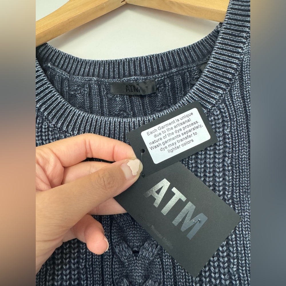 NWT ATM Knitted Mini Dress - Picture 2 of 6